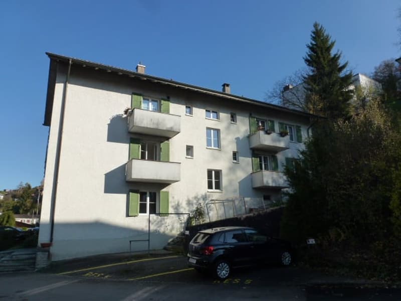 renovierte charmante 1-Zimmerwohnung an ruhiger Lage in Altbau (2)