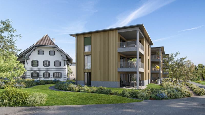 In the heart of Gränichen 2.5 to 4.5 room new apartments (1)