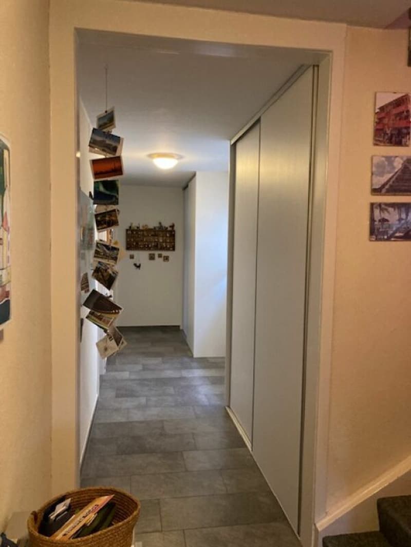 Eingang mit Einbauschränken