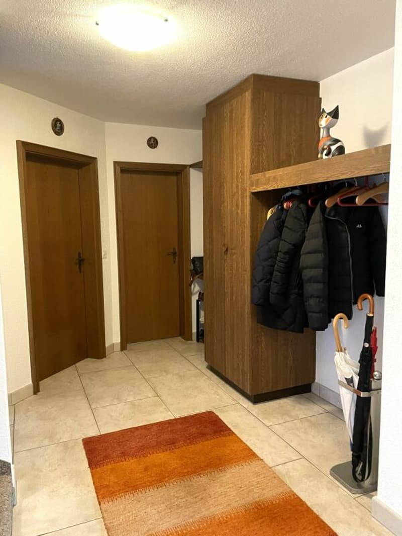 Eingang mit Garderobe