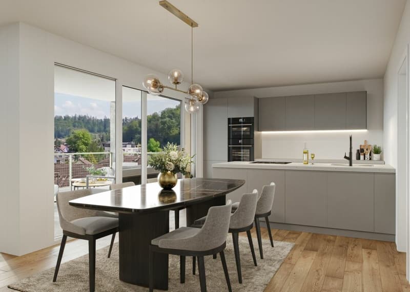Im Herzen von Gränichen 2.5 Zimmer Neubau-Wohnungen (1)