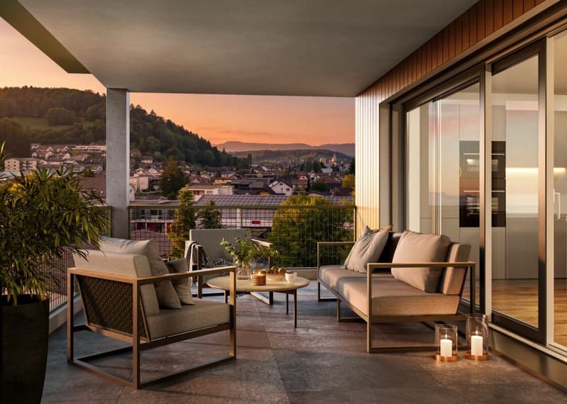 Im Herzen von Gränichen 3.5 Zimmer Neubau-Wohnungen (1)