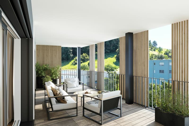 einzigartige 3.5 Zimmer Neubau-Etagenwohnungen mit hohem Qualitäts- und Ausbaustandart (3)