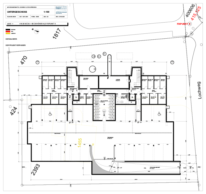 Grundriss Untergeschoss