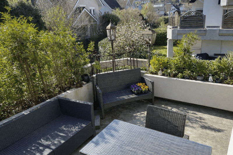 Terrasse Richtung Süden