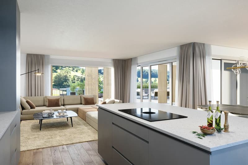 einzigartige 3.5 Zimmer Neubau-Etagenwohnungen mit hohem Qualitäts- und Ausbaustandart (5)