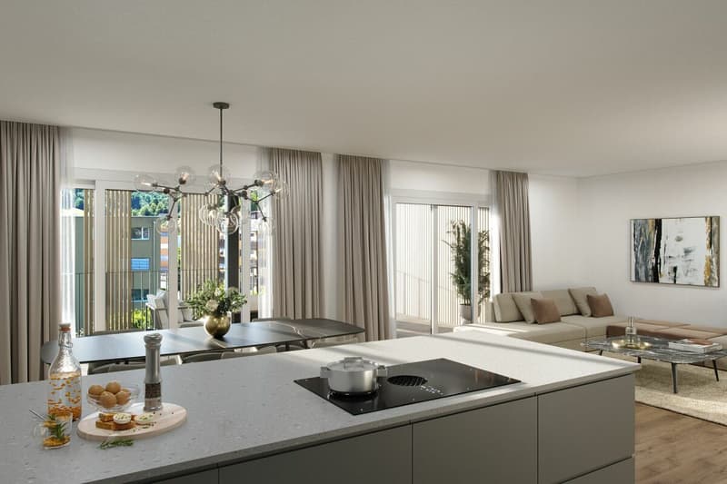 einzigartige 3.5 Zimmer Neubau-Etagenwohnungen mit hohem Qualitäts- und Ausbaustandart (3)