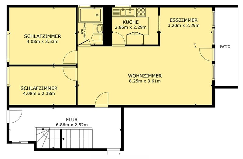 Grundriss Wohnung