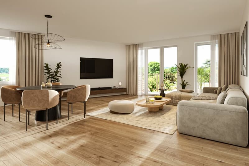 Stilvolle 3.5-Zimmer-Wohnung mit 20m² Balkon in ruhiger Lage (4)