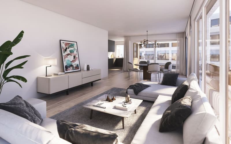 2,5 Zimmer Neubauwohnung mit Aussicht im 3. OG, 70 m2 (8)
