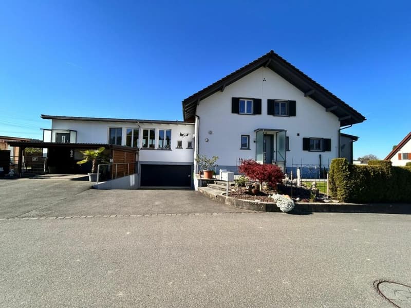 Freistehendes EFH, top Zustand, altershalber zu verkaufen, Bietverfahren Start Preis CHF 1.1 Mill (1)