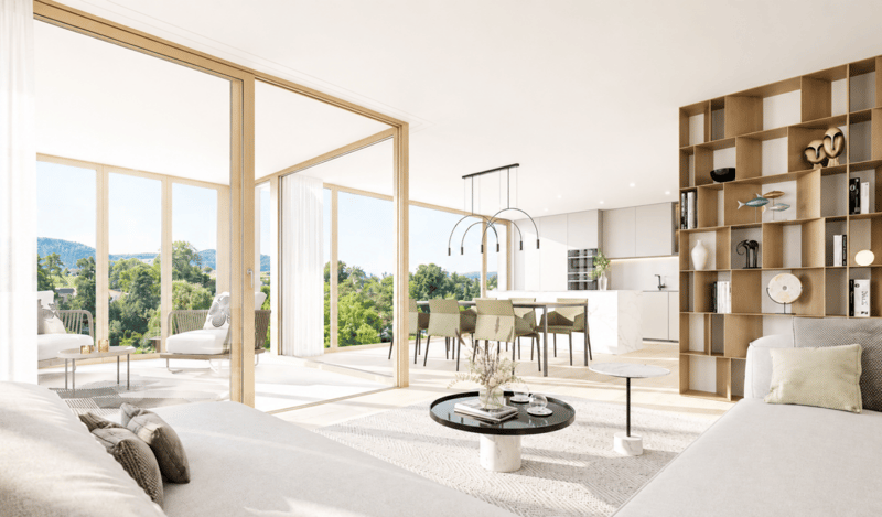 Sonnige 4.5 Zimmer Neubauwohnung mit Wintergarten (3)