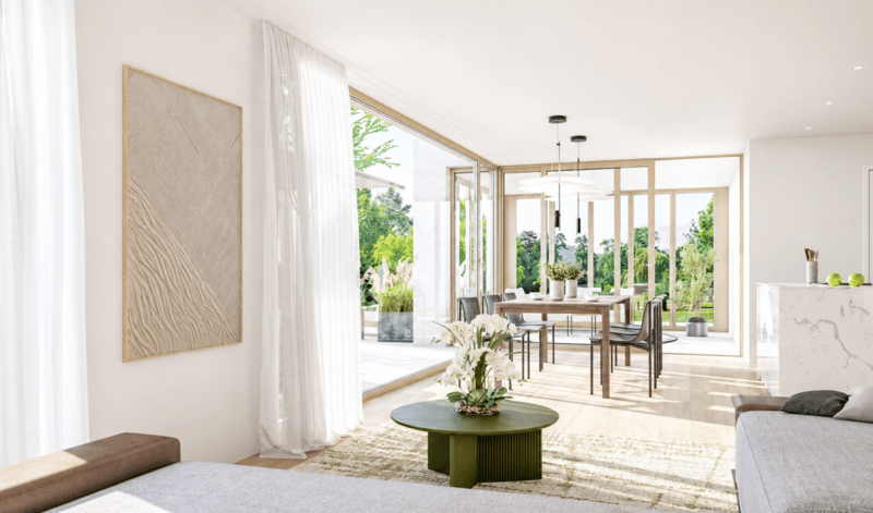 Sonnige 4.5 Zimmer Neubauwohnung mit Wintergarten (1)