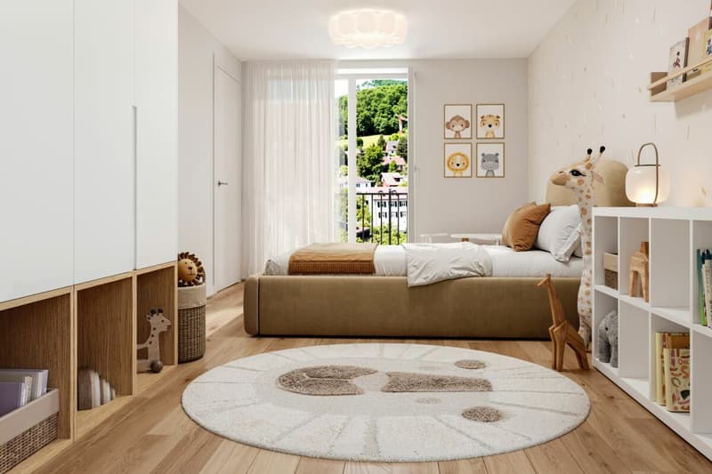 Stilvolle 3.5-Zimmer-Wohnung mit 20m² Balkon in ruhiger Lage (3)