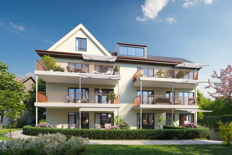 Stilvolle 3.5-Zimmer-Wohnung mit 20m² Balkon in ruhiger Lage (1)