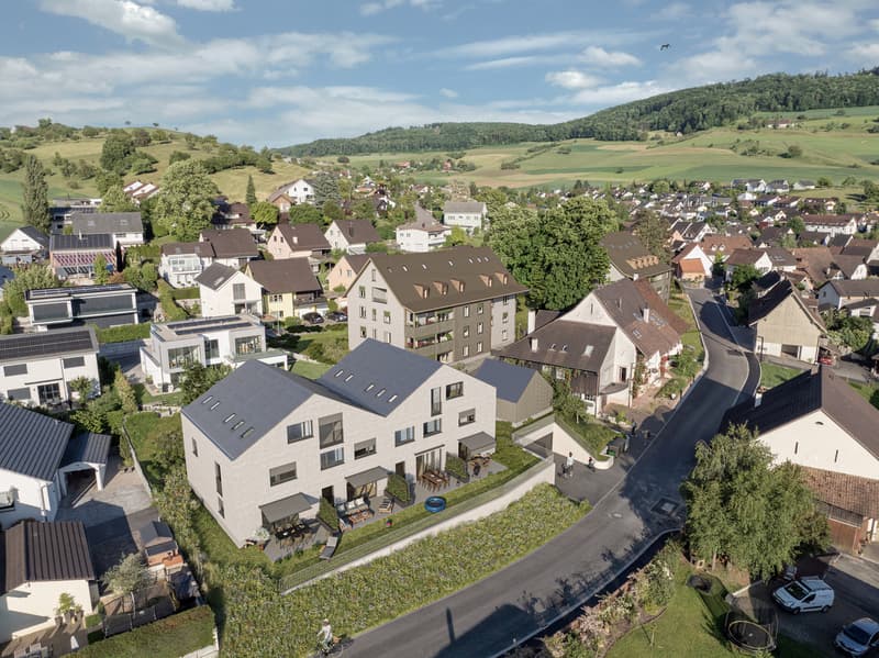 Reiheneckhaus-Neubau mit Garten und Terrasse inkl. Einstellhallenplatz (1)
