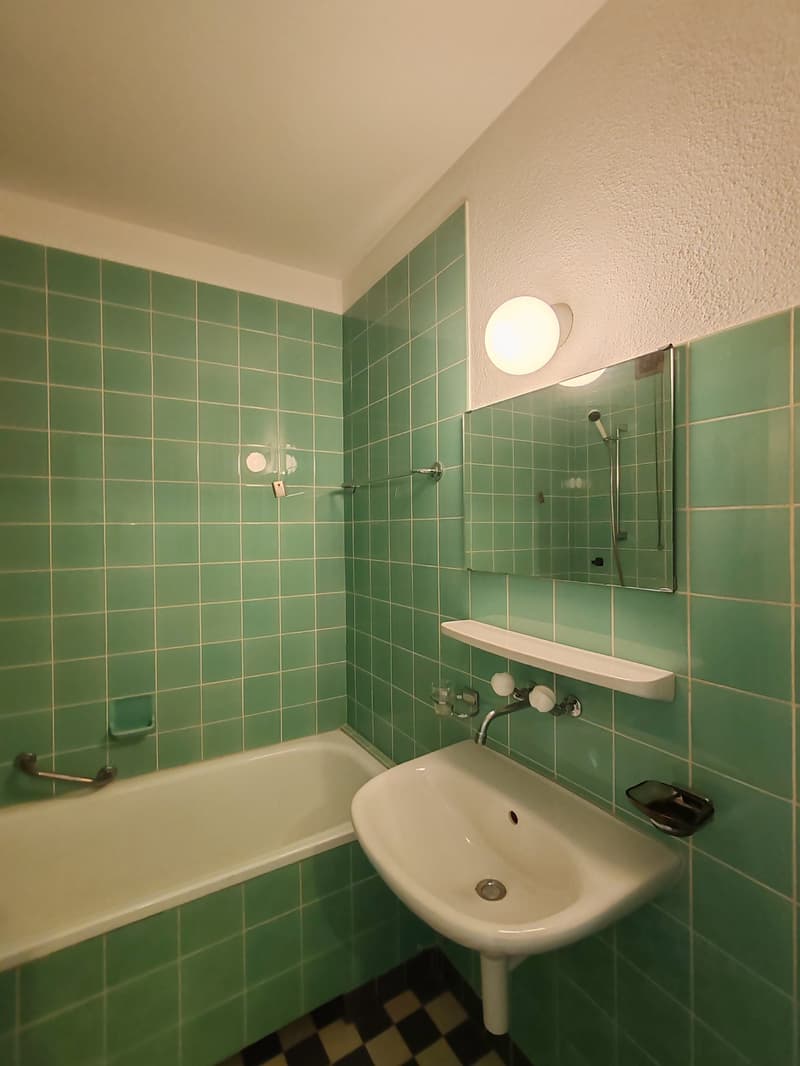 Appartement 2 pièces lumineux avec balcon sur Bäumlihofstrasse à Bâle (8)
