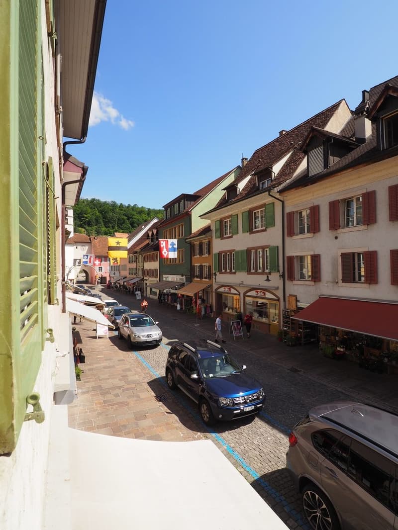 Zu vermieten eine Grosszügige 6.5 Zimmer Duplex-/Maisonette-Wohnung im Stedtli Laufen. (2)