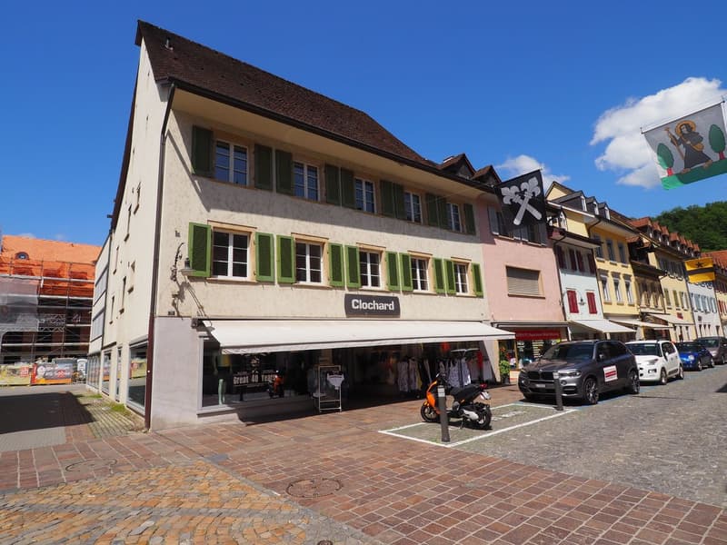 Zu vermieten eine Grosszügige 6.5 Zimmer Duplex-/Maisonette-Wohnung im Stedtli Laufen. (17)
