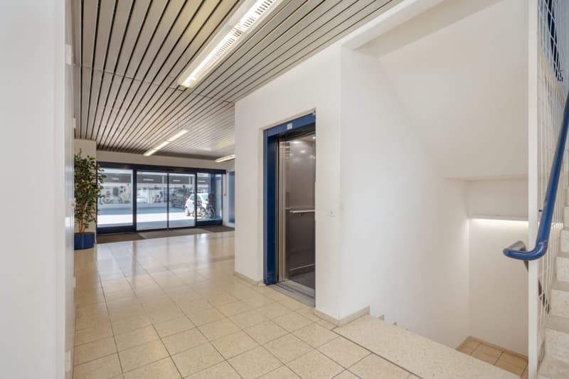 Entrée repräsentierend und schwellenfrei
