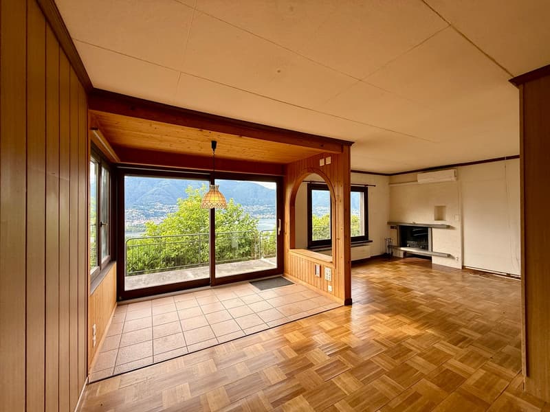 Rustikales Tessiner Haus mit Blick auf den Lago Maggiore in Gambarogno (14)