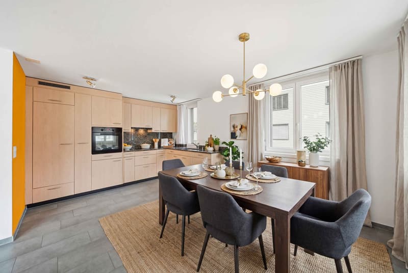 APPARTEMENT EXCLUSIF DE 4,5 PIÈCES EN COPROPRIÉTÉ AVEC BALCON ET ESPACE GÉNÉREUX (4)