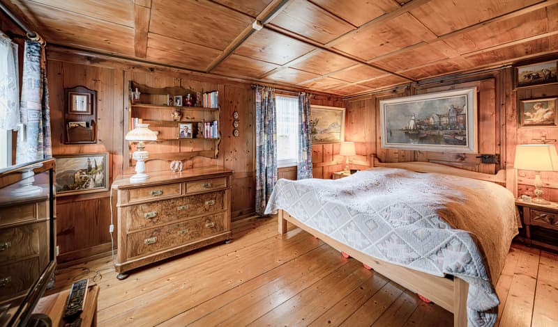 PERLE D'HABITATION SUISSE AUTHENTIQUE SUR UN VERSANT ENSOLEILLÉ (6)