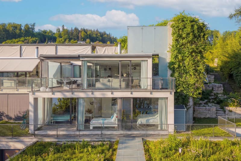 CASA A SCHIERA CON VISTA LAGO E TERRAZZA DI 88 M² A HINTERKAPPELEN (5)