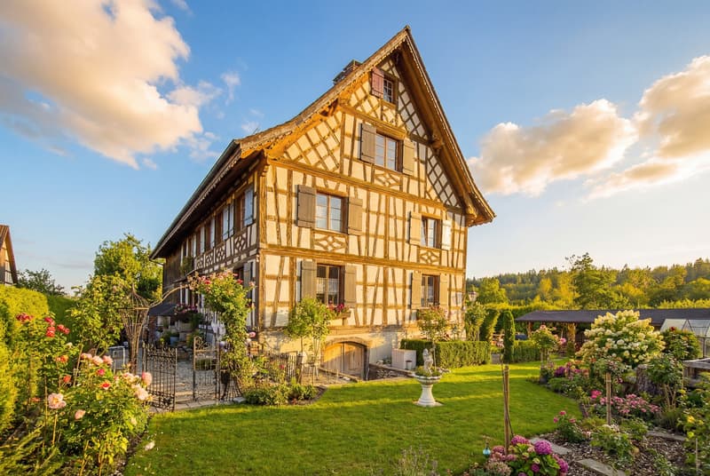 SYMBIOSIS BETWEEN CLASSIC & COMFORT - 7.5 ROOM HOUSE WITH GRANNY APARTMENT (1)