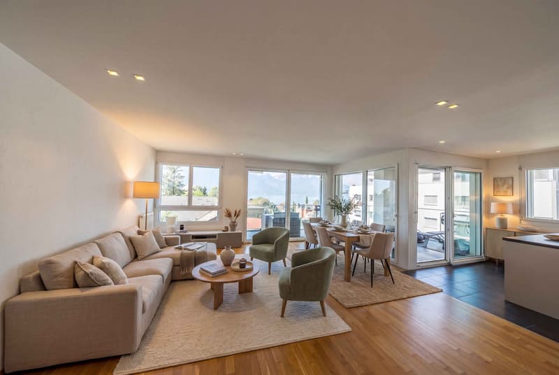LAKE AND MOUNTAIN VIEW ON THE RIVIERA - MODERN 4.5 ROOM APARTMENT (1)