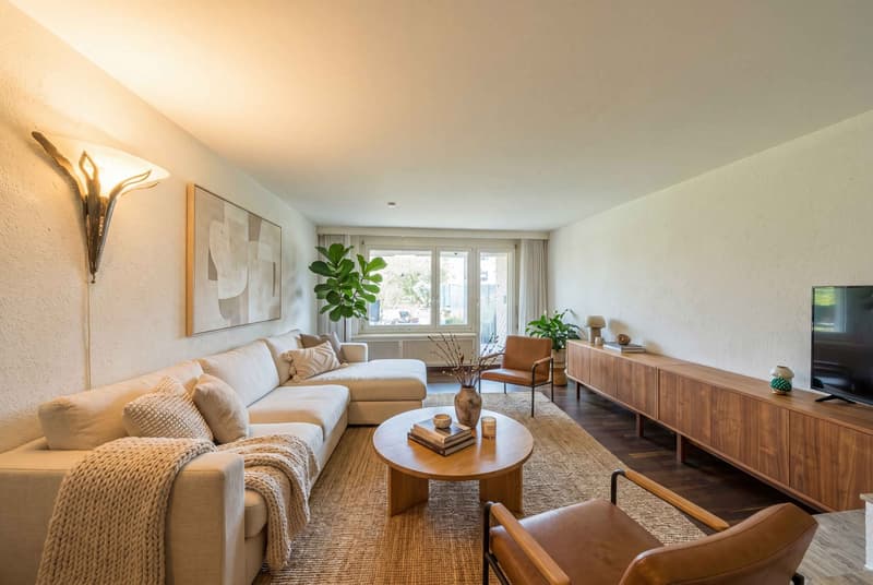 GEMÜTLICHE 3.5 ZIMMER GARTENWOHNUNG IM ZENTRUM (2)