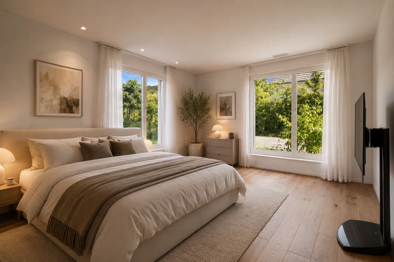 STYLISH 4.5 ROOM GARDEN APARTMENT WITH LARGE TERRACE (3)