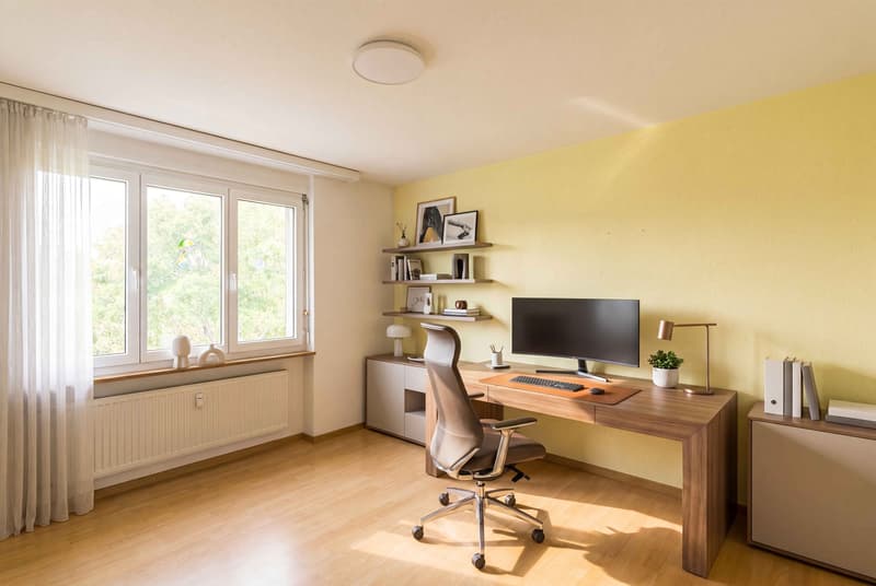 BEAUCOUP D'ESPACE ET VUE SUR LA VERDURE - MAISON INDIVIDUELLE DE 5,5 PIÈCES AVEC APPARTEMENT ANNEXE (7)