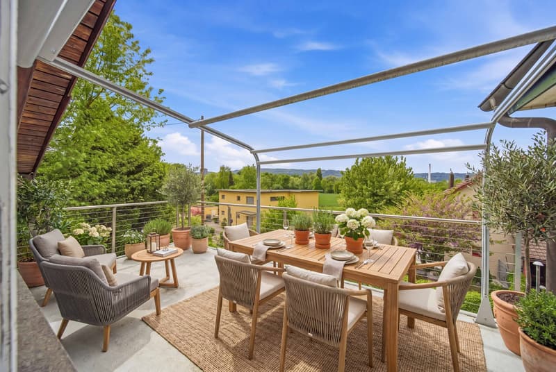 MAISON POUR DEUX FAMILLES ENTRE ZURICH ET BADEN (7)