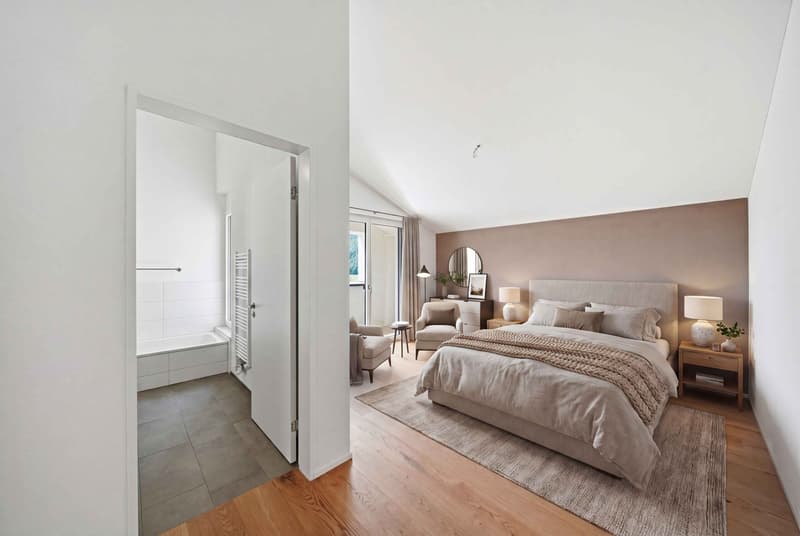 APPARTEMENT DE HAUT DE GAMME DE 3,5 PIÈCES SOUS LES TOITS AVEC VUE PANORAMIQUE (4)