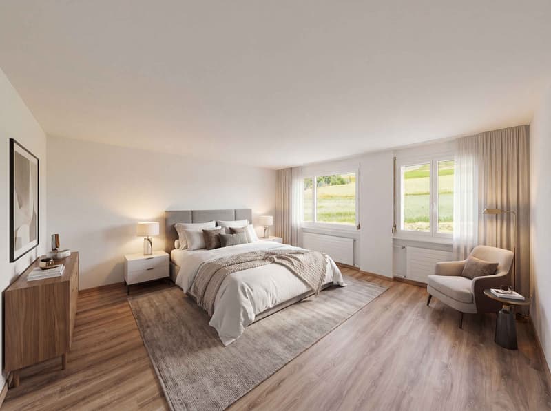 ELEGANTE E BEN CURATA – CASA A SCHIERA D’ANGOLO DI 4,5 CAMERE (4)