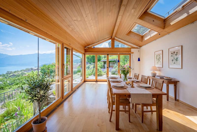LIVE WHERE OTHERS GO ON VACATION — LAKEFRONT VIEW & GARDEN OASIS IN SPIEZ (3)