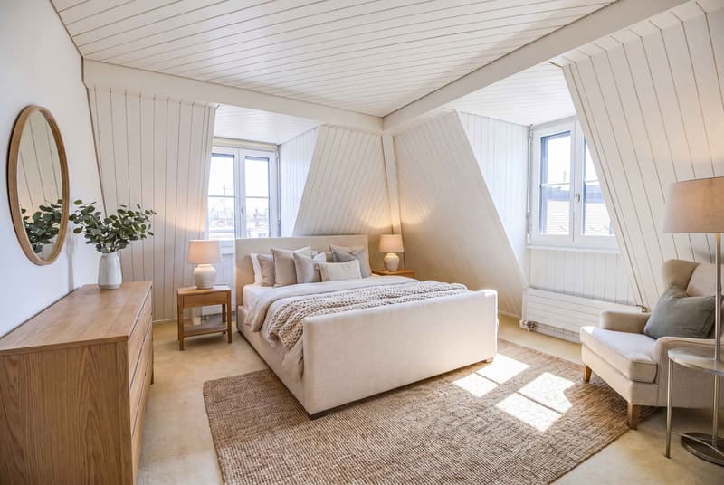 UNE PERLE RÉVÉLÉE SOUS LES TOITS - APPARTEMENT DE 1,5 PIÈCE SOUS LES TOITS À HORGEN (5)