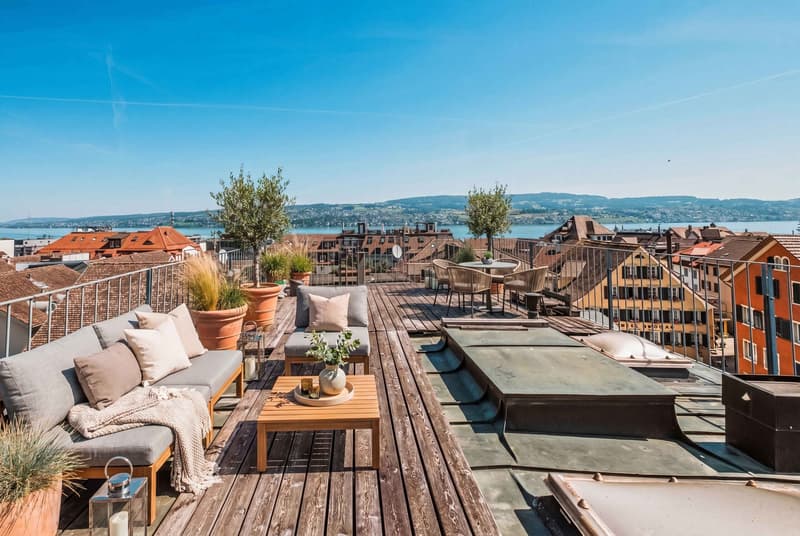 UNE PERLE RÉVÉLÉE SOUS LES TOITS - APPARTEMENT DE 1,5 PIÈCE SOUS LES TOITS À HORGEN (1)