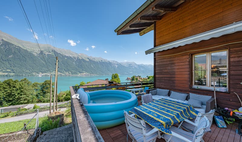 PRÄCHTIGE AUSSICHTEN IN ISELTWALD - SCHMUCKES CHALET OBERHALB VOM BRIENZERSEE (7)