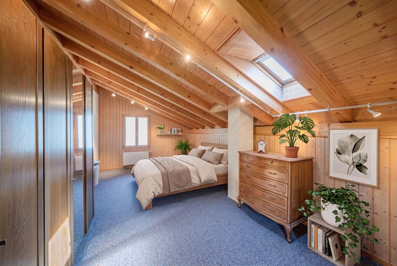 PRÄCHTIGE AUSSICHTEN IN ISELTWALD - SCHMUCKES CHALET OBERHALB VOM BRIENZERSEE (5)