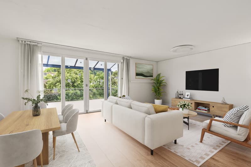 HELLE UND GEMÜTLICHE 5.5 ZIMMER MAISONETTE IN ZÜRICH-NORD (2)