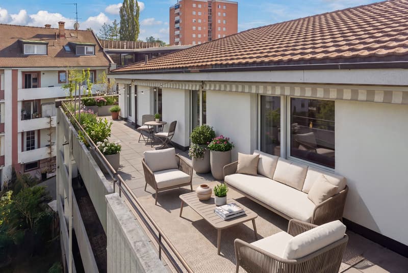 WOHNEN ÜBER DEN DÄCHERN - ATTIKAWOHNUNG MIT 118 M² TERRASSE (1)