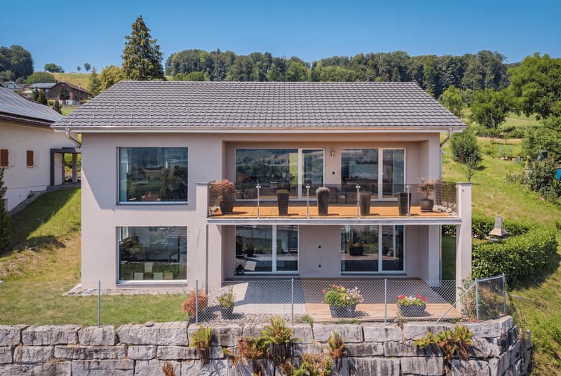HALLWILERSEE IM BLICK – EXKLUSIVES EINFAMILIENHAUS MIT WEITSICHT (3)