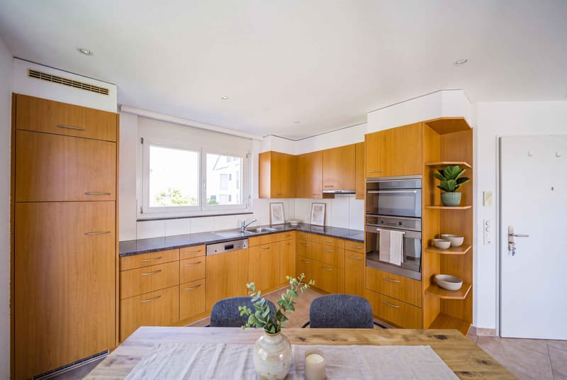 WOHNEN AUF ZWEI EBENEN - DACHMAISONETTE IN BASSERSDORF (3)