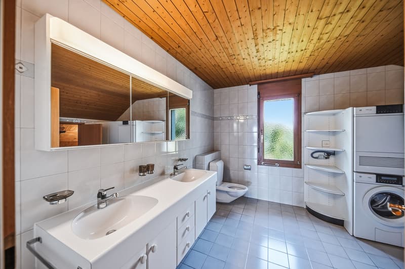 WOHNCHARME MIT WEITBLICK -  4.5 ZIMMER DACHWOHNUNG IN OBERWIL-LIELI (5)