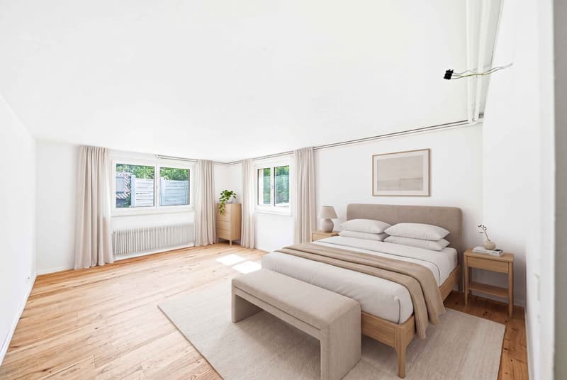 GEPFLEGTES, FREISTEHENDES 4.5 ZIMMER EINFAMILIENHAUS MIT WEITSICHT (4)
