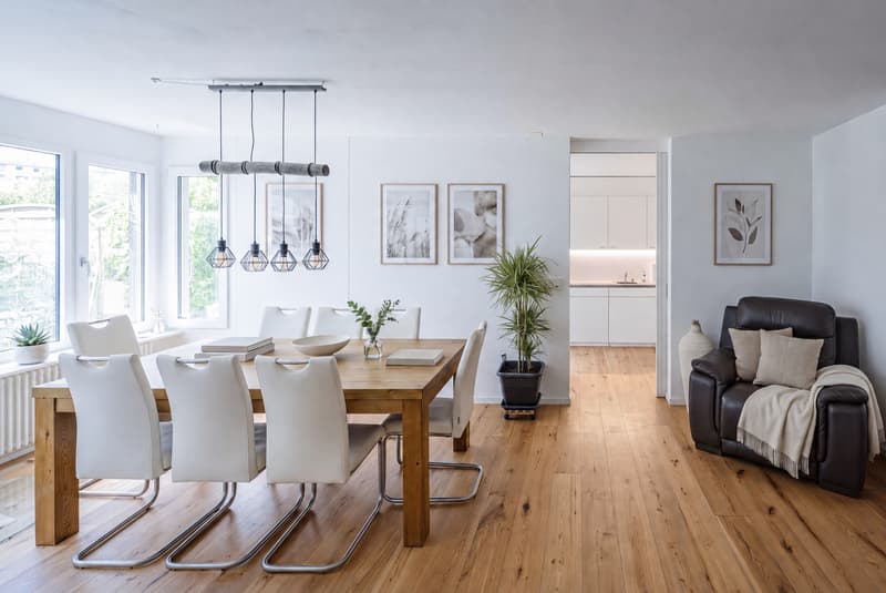GARTENGLÜCK NAHE BERN - 3.5 ZIMMER GARTENWOHNUNG IN MÜNCHENBUCHSEE (2)