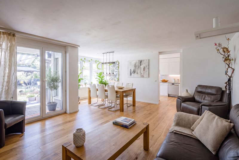 GARTENGLÜCK NAHE BERN - 3.5 ZIMMER GARTENWOHNUNG IN MÜNCHENBUCHSEE (1)