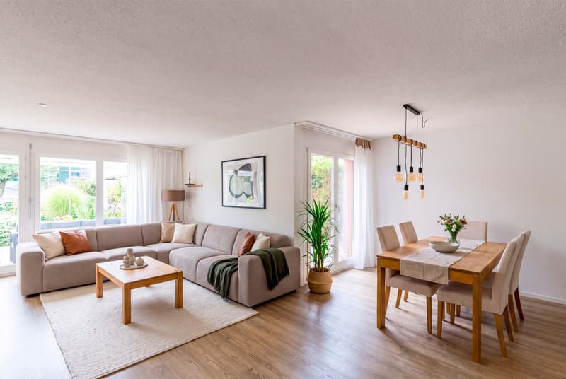 CHARMANT UND ZENTRUMSNAH - MAISONETTEWOHNUNG MIT GARTEN (2)
